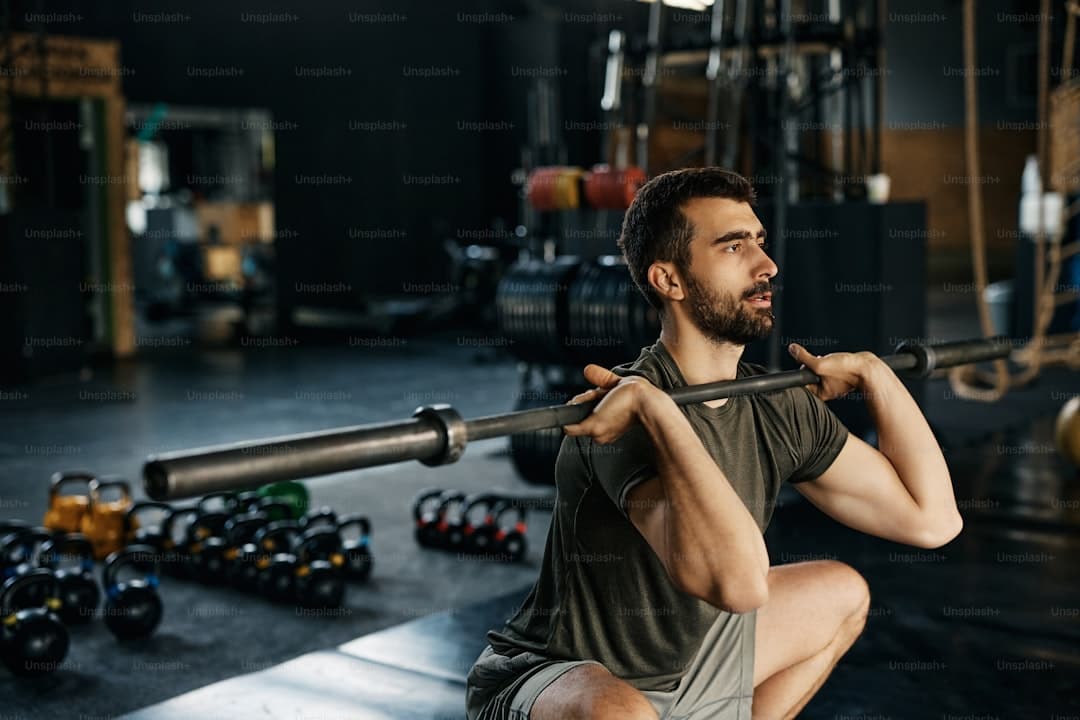 Squat barre