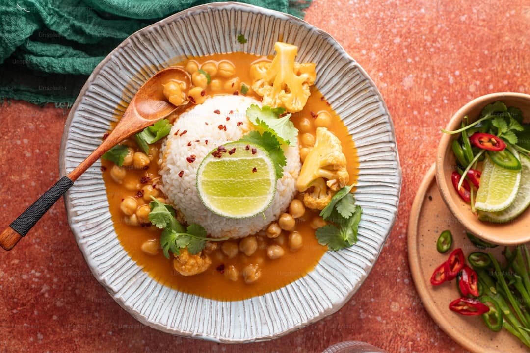 Curry de pois chiches