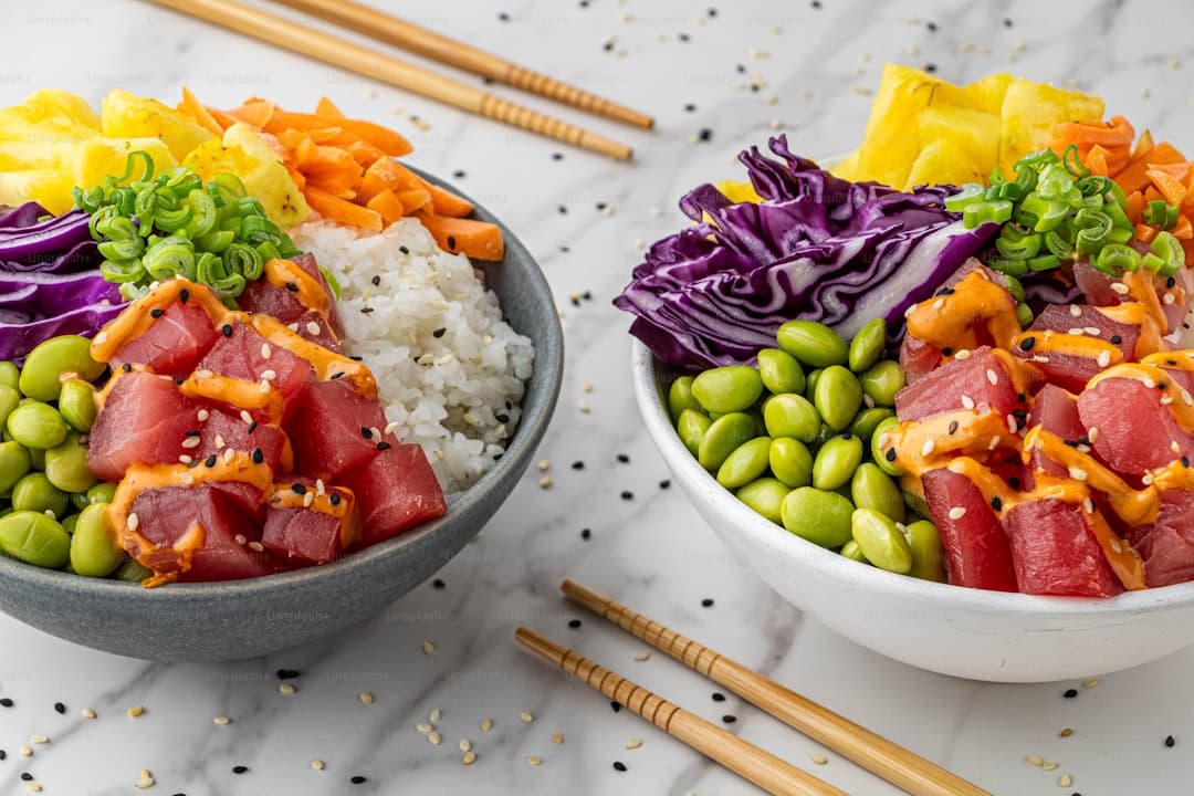 Poké bowl au thon