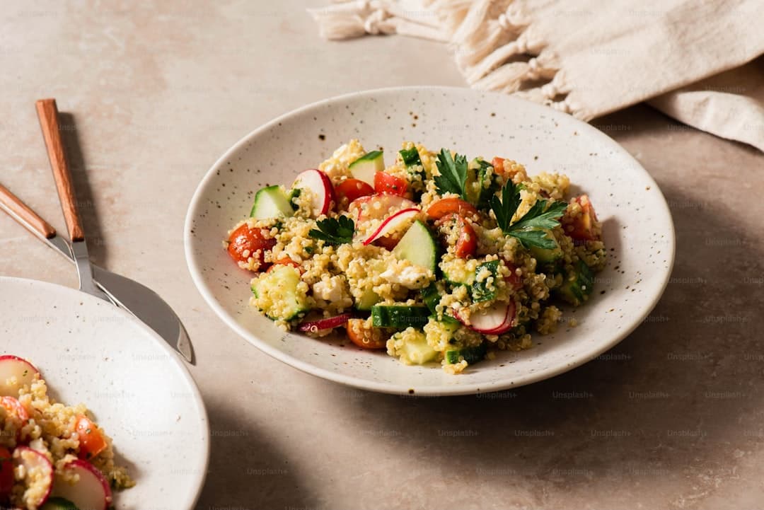 Salade de quinoa et feta